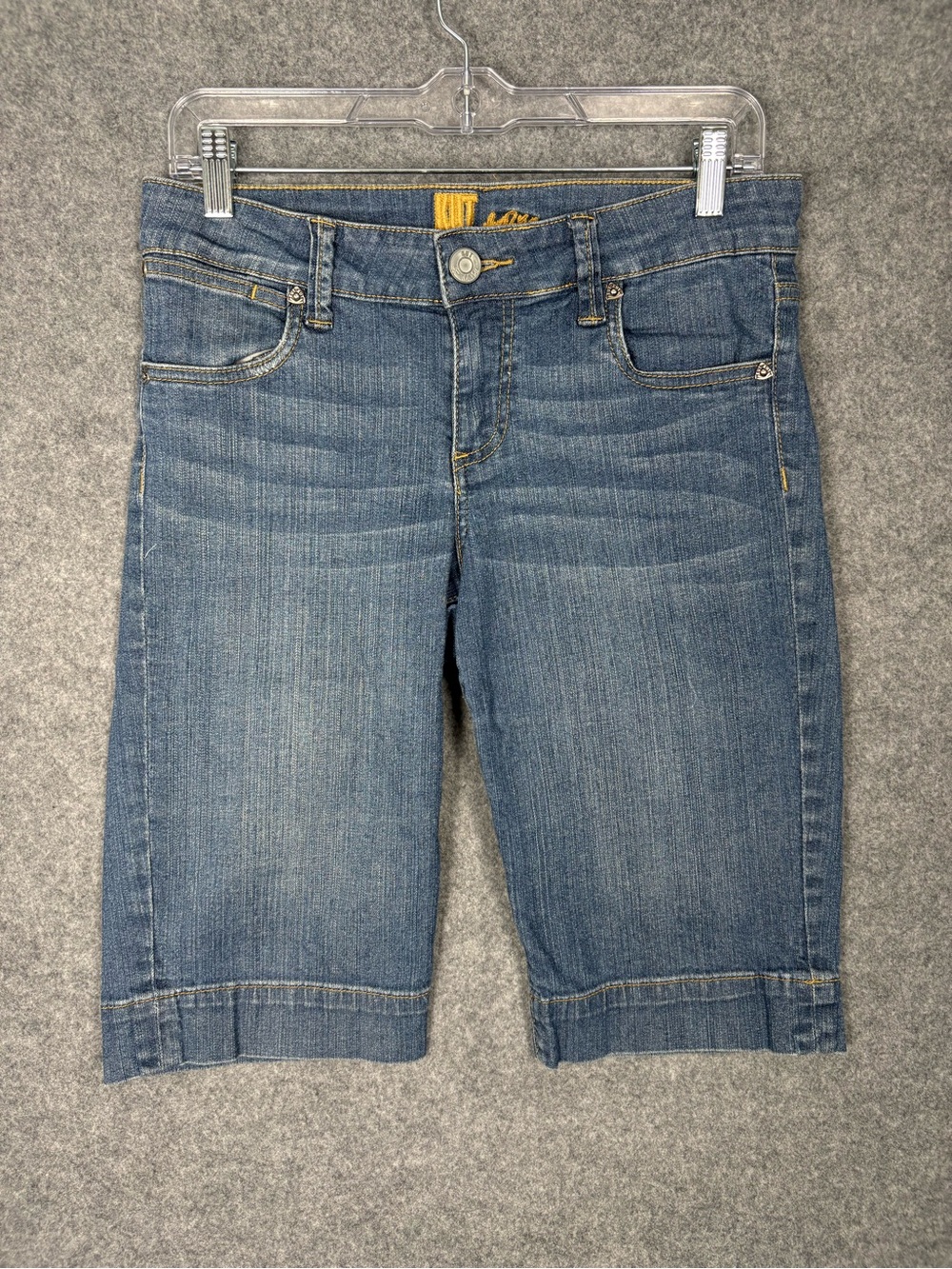 KUT From The Kloth Denim Bermuda Longline Shorts